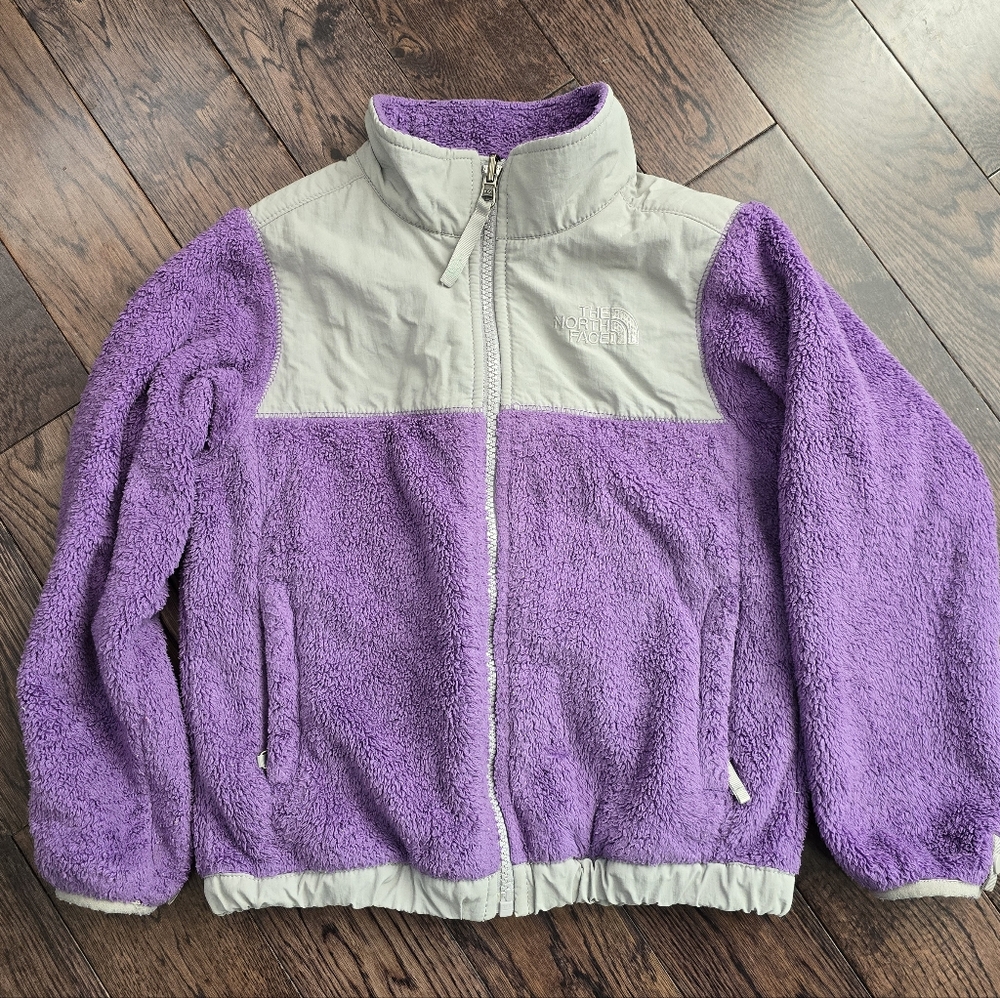 The North Face Kids Purple Fleece Jacket